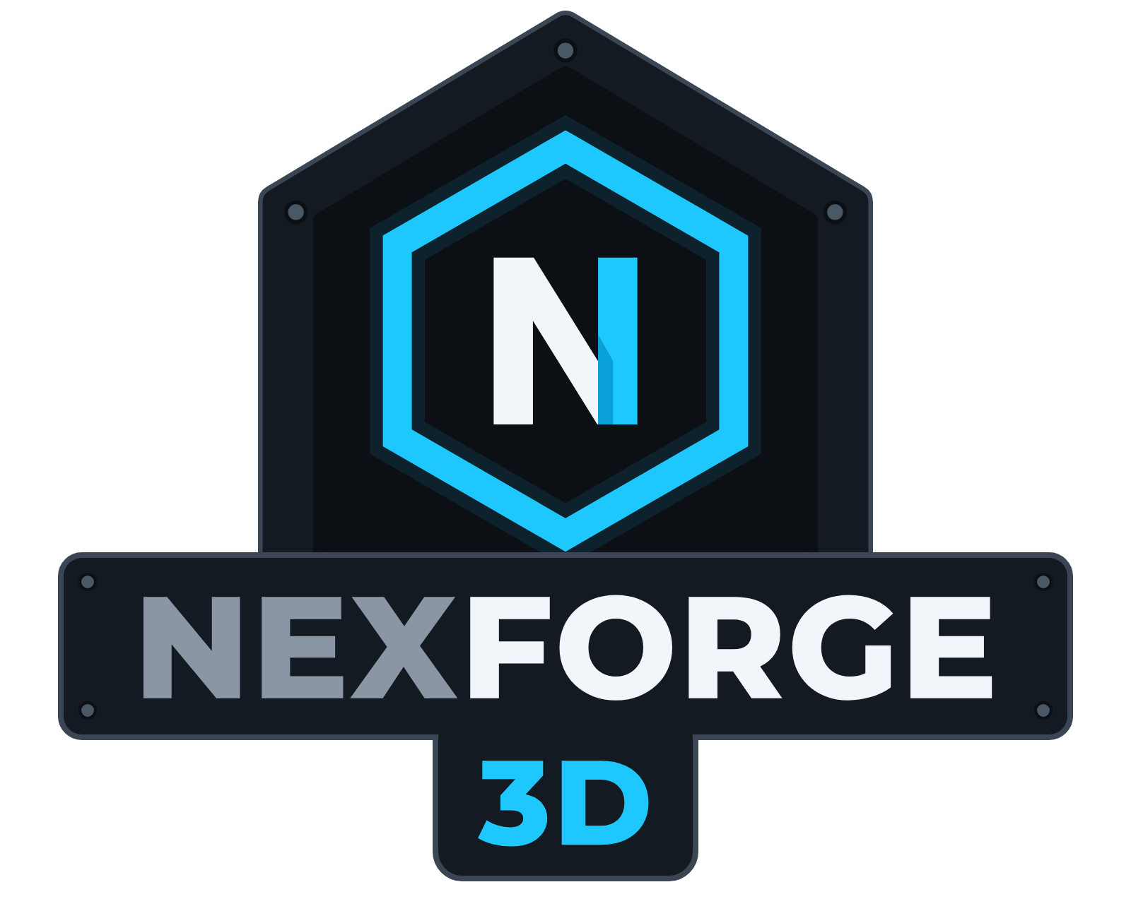 NexForge 3D logo